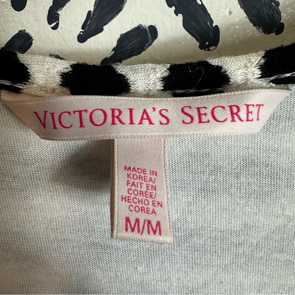 Victorias Secret Black And White Stripe Ruched Hip Tank Dress - Picture 7 of 12